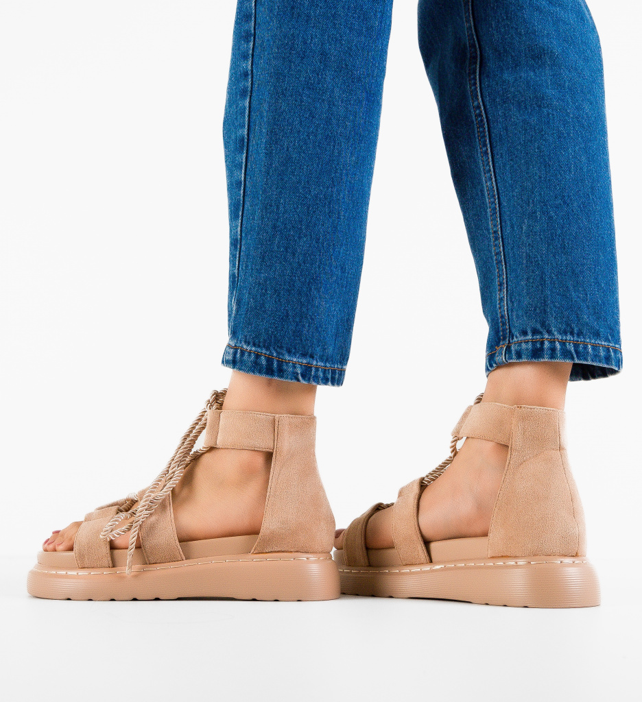 Sandale dama Sharm Bej - 2 | YEO