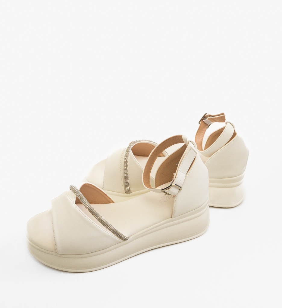 Sandale dama Spectra Albe - 2 | YEO
