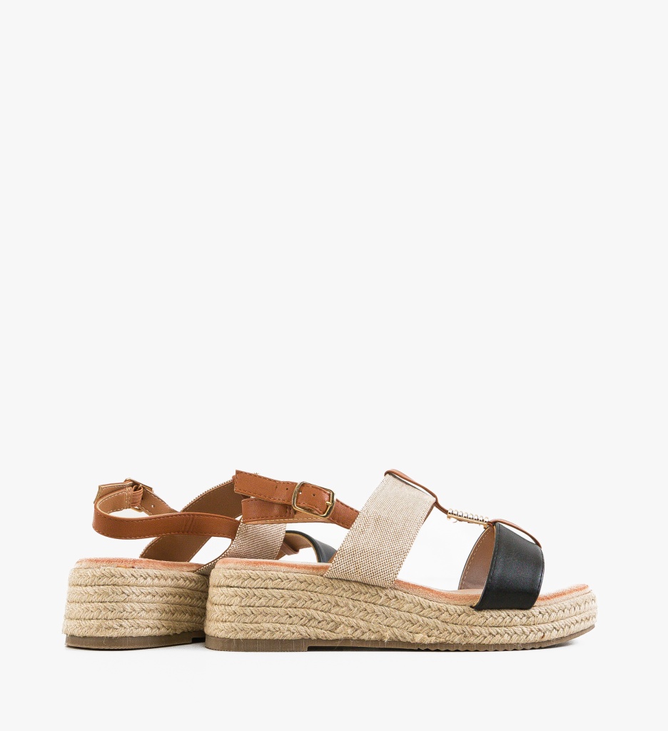 Sandale dama Venny Negre - 4 | YEO