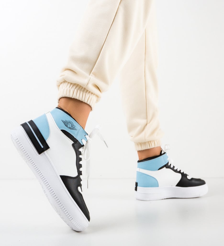 Sneakers dama Alissa Albastri - 1 | YEO