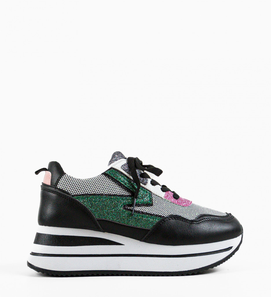 Sneakers dama Arran Negri - 1 | YEO