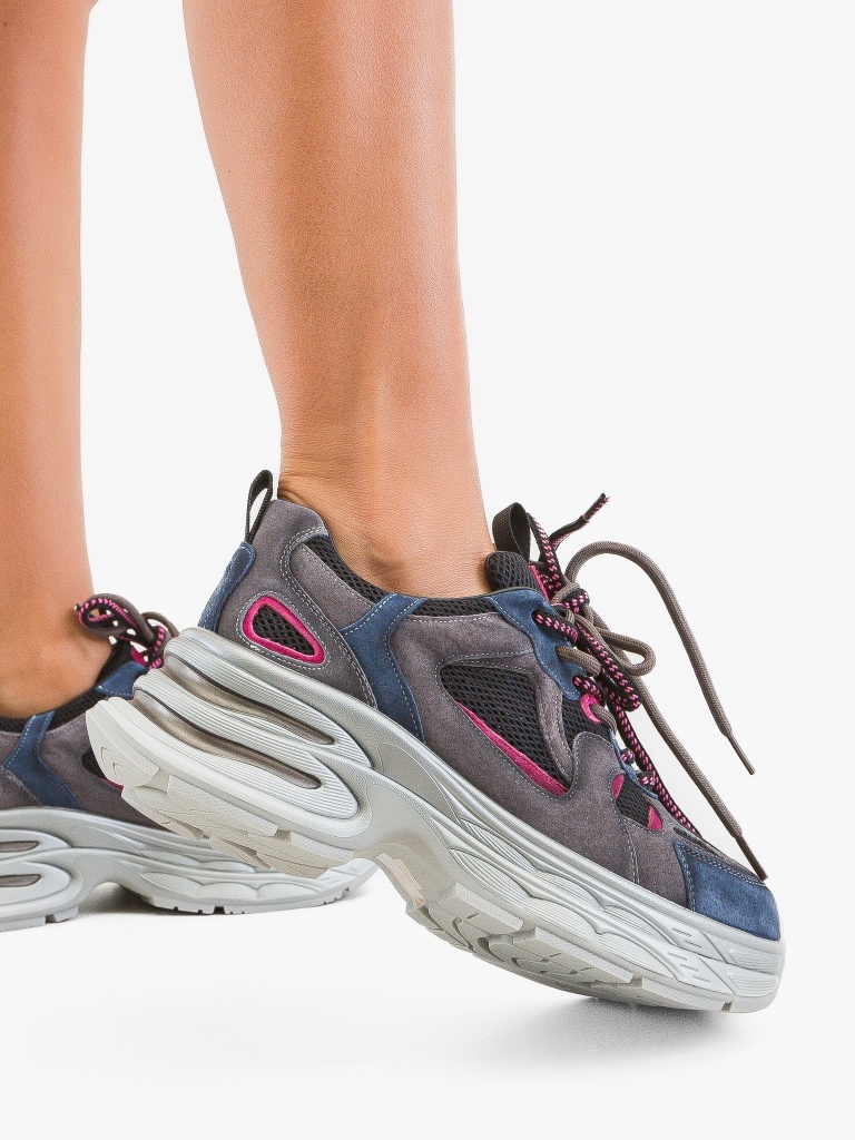 Sneakers dama Bendikt Albastri