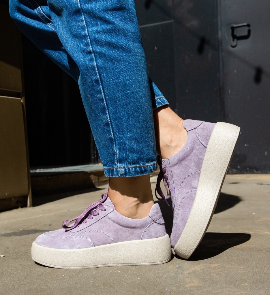 Sneakers dama Brittni Mov - 4 | YEO
