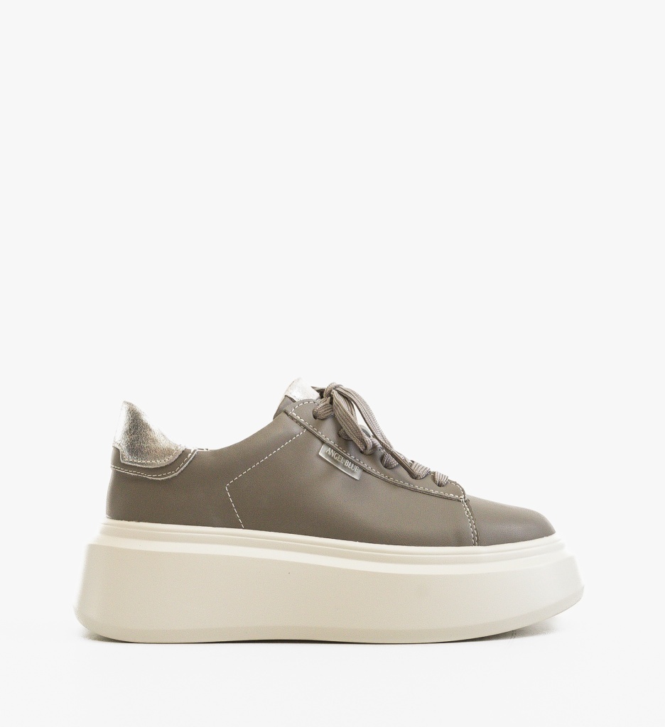 Sneakers dama Byva Gri - 4 | YEO