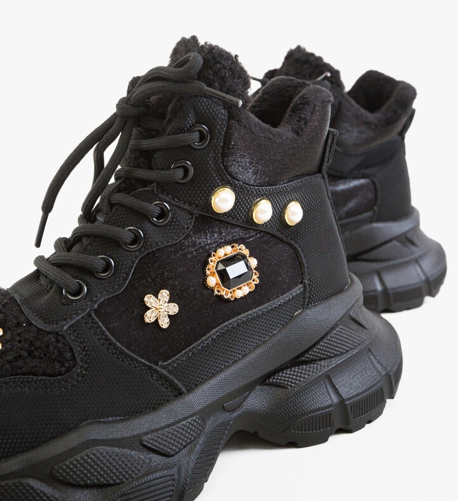 Sneakers dama Erbazy Negri - 4 | YEO