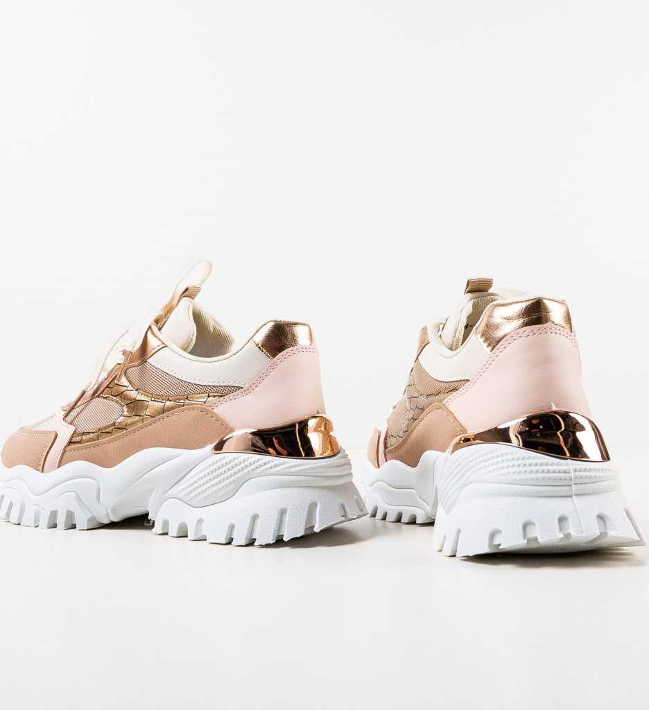 Poze Sneakers dama Eremaz Roz depurtat.ro 