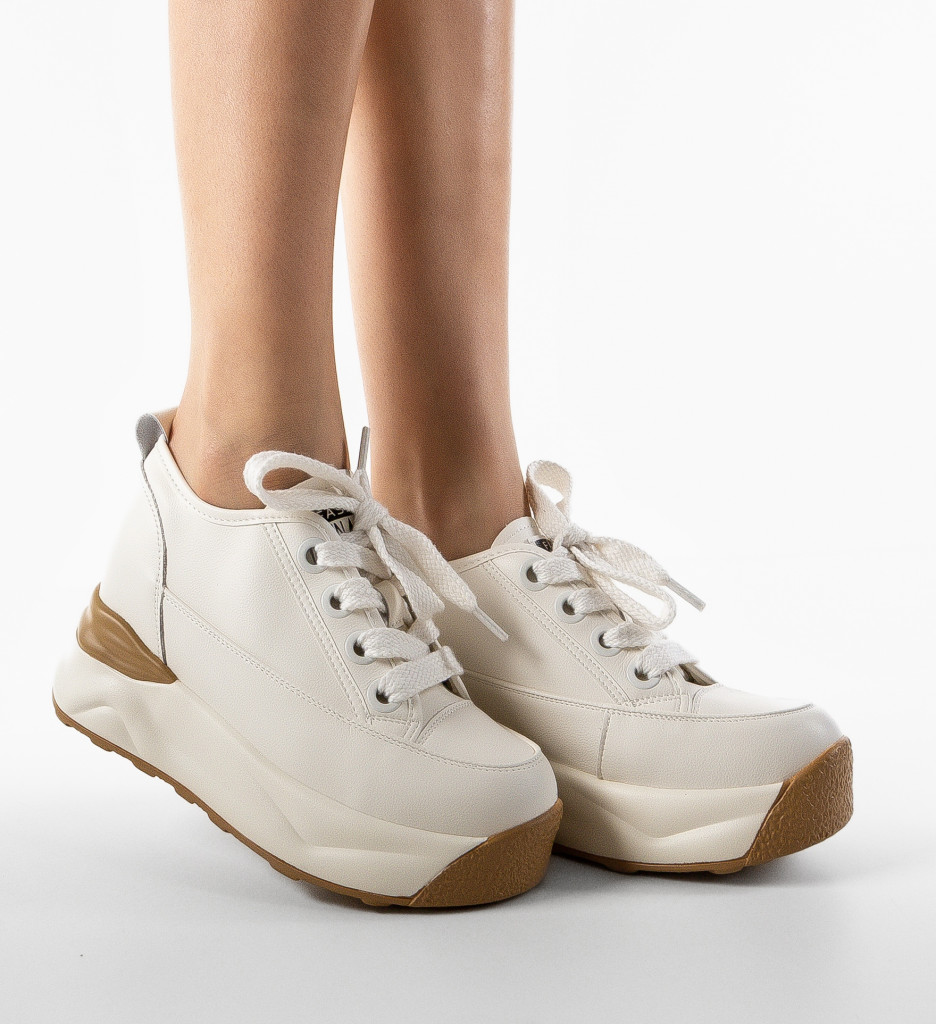 Sneakers dama Fallas Bej - 1 | YEO