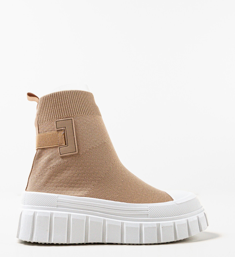 Sneakers dama Firth Khaki - 4 | YEO