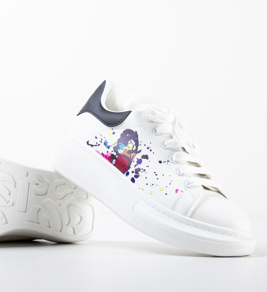 Poze Sneakers dama Flay Albi 2 depurtat.ro 