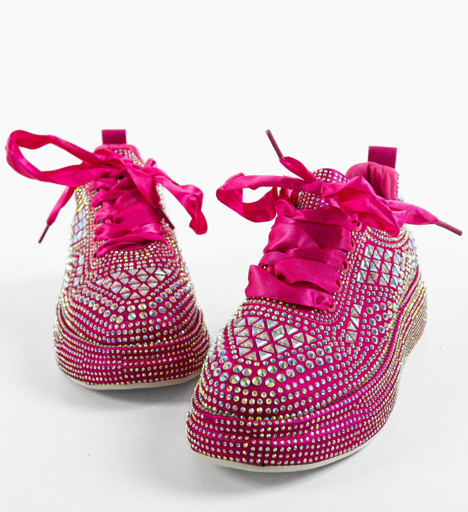 Sneakers dama Galmure Fuchsia - 5 | YEO