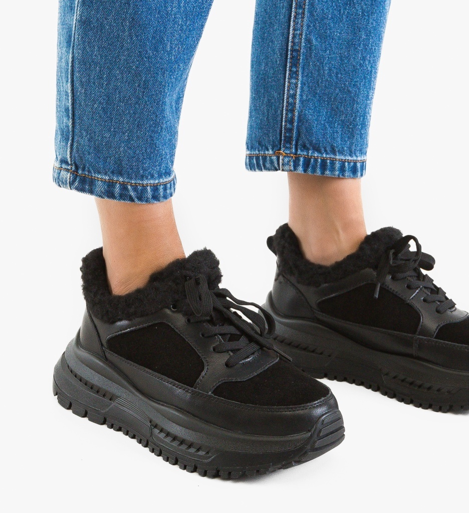 Sneakers dama Jahe Negre