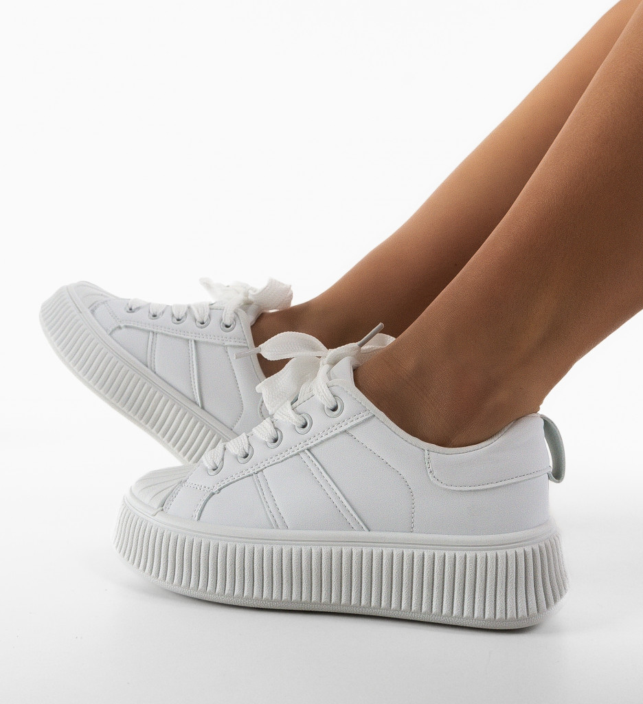 Sneakers dama Kiona Albi 2 - 2 | YEO