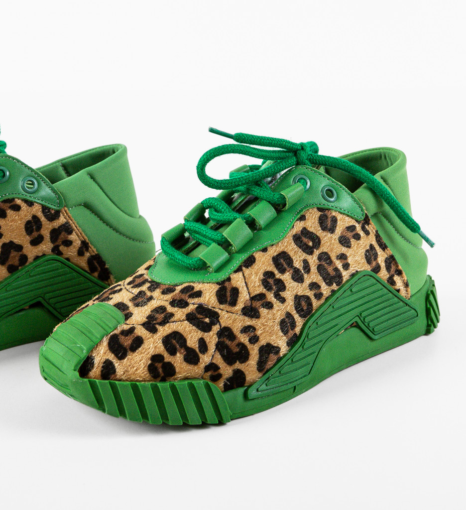 Poze Sneakers dama Kofta Verzi DePurtat