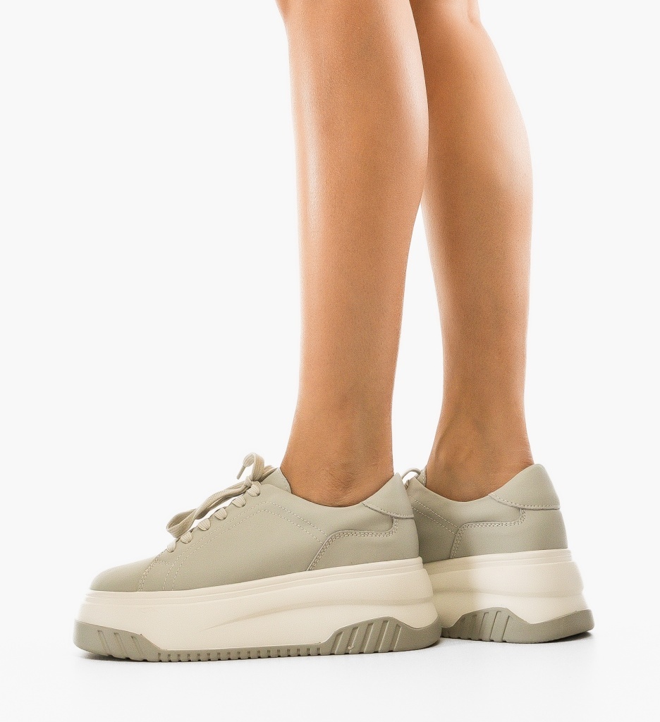 Sneakers dama Krimna Gri - 1 | YEO