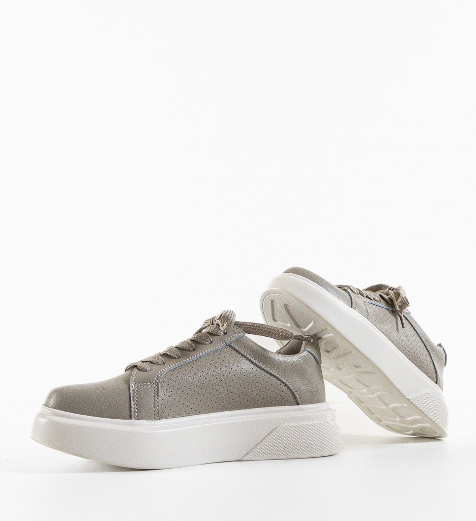 Sneakers dama Lenox Gri - 5 | YEO