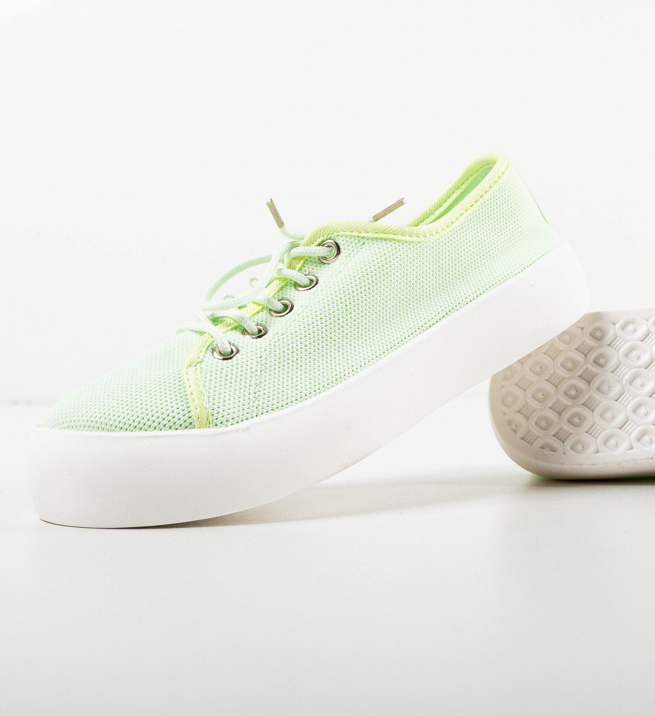 Sneakers dama Miruna Verzi - 5 | YEO