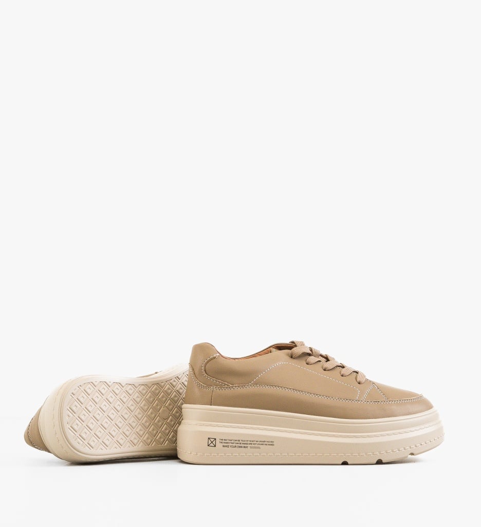 Sneakers Dama Moon Khaki - 4 | YEO