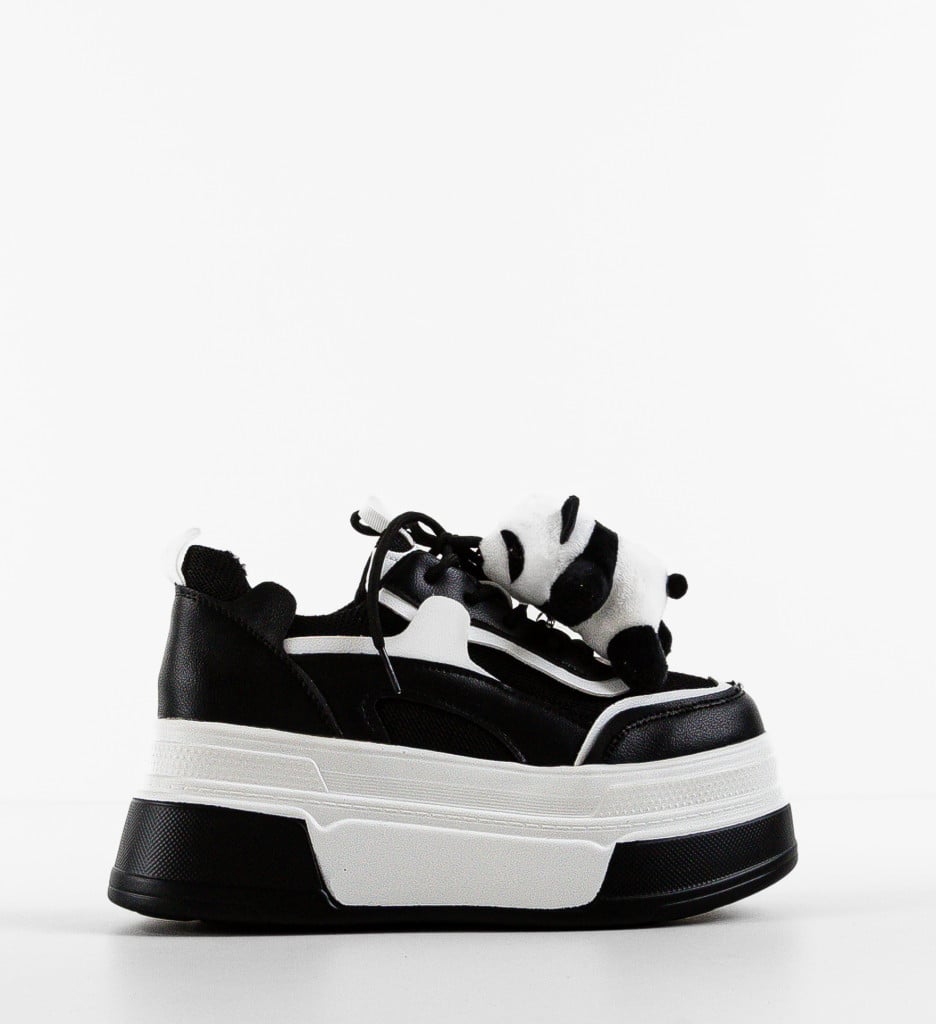 Sneakers dama Panda Negri - 4 | YEO