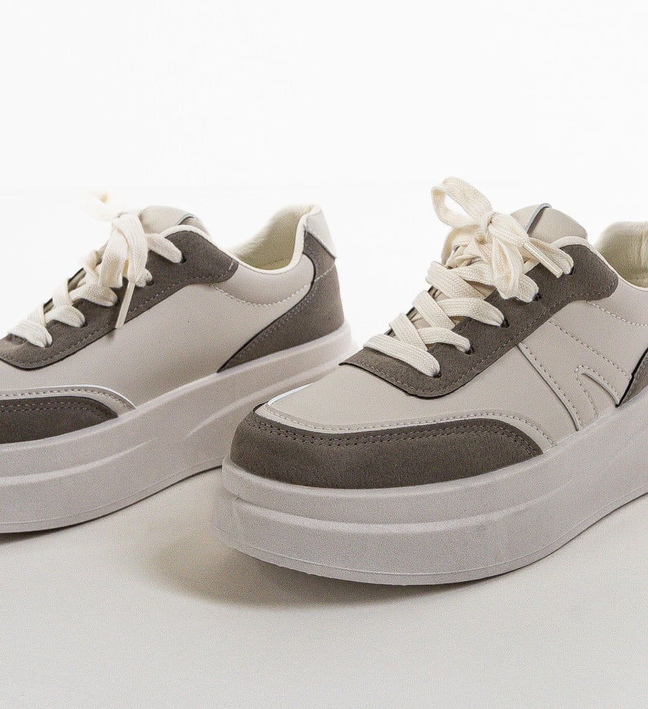 Sneakers dama Passya Gri - 5 | YEO