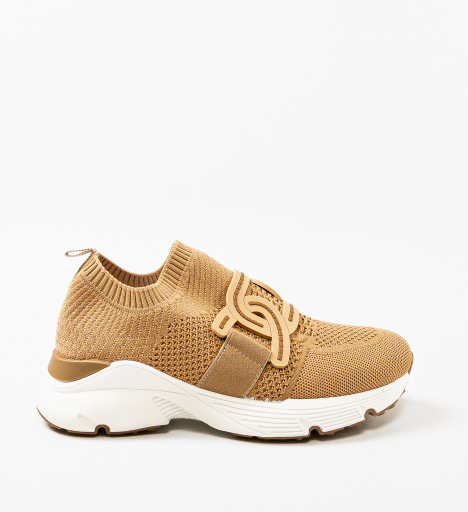 Sneakers dama Stojan Khaki - 3 | YEO