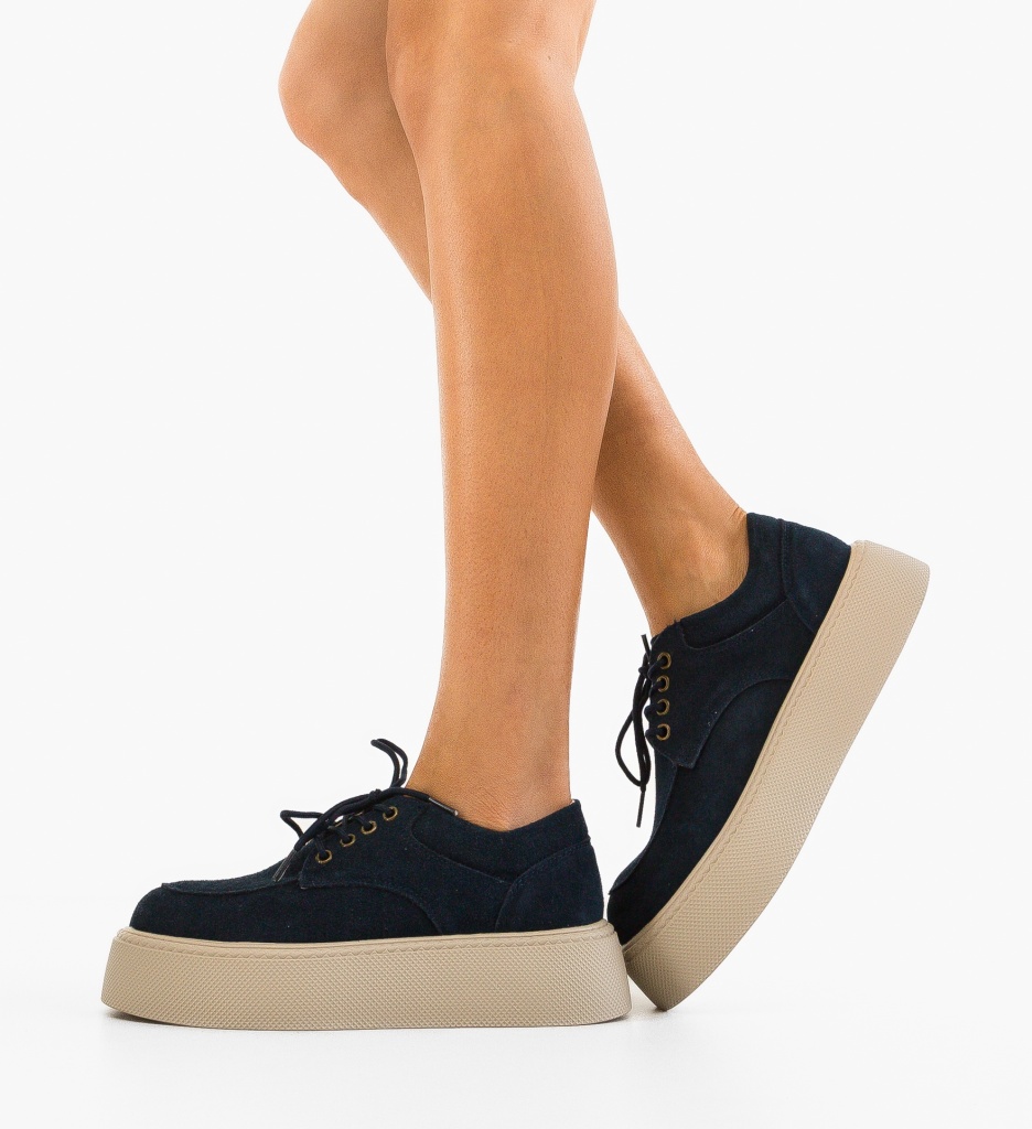 Sneakers dama Sweep Albastri - 2 | YEO