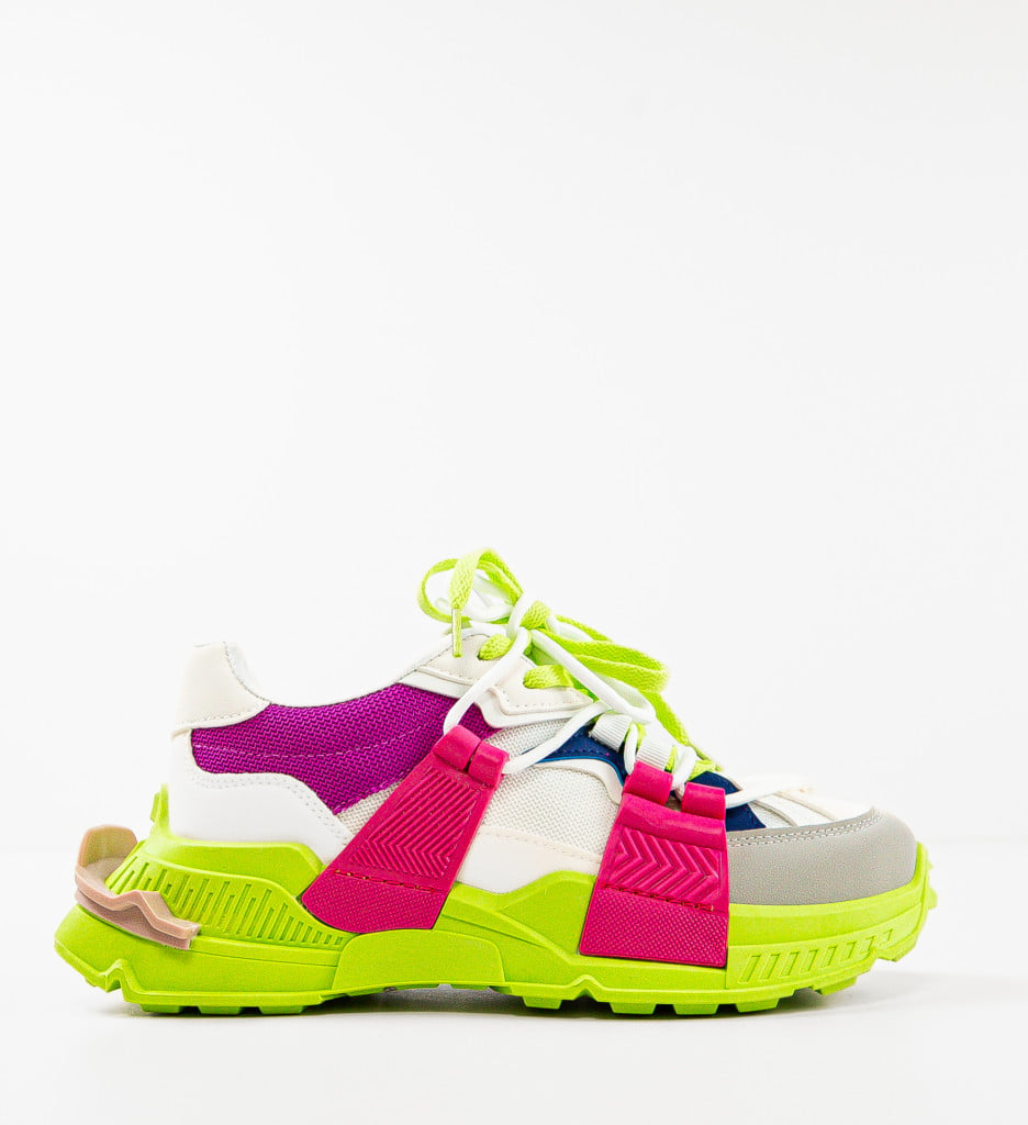 Sneakers dama Tucker Verzi Neon - 2 | YEO