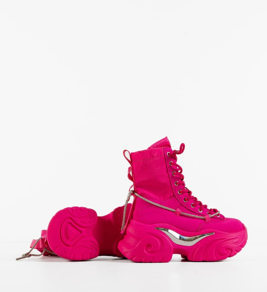 Sneakers dama Zynta Fuchsia - 4 | YEO