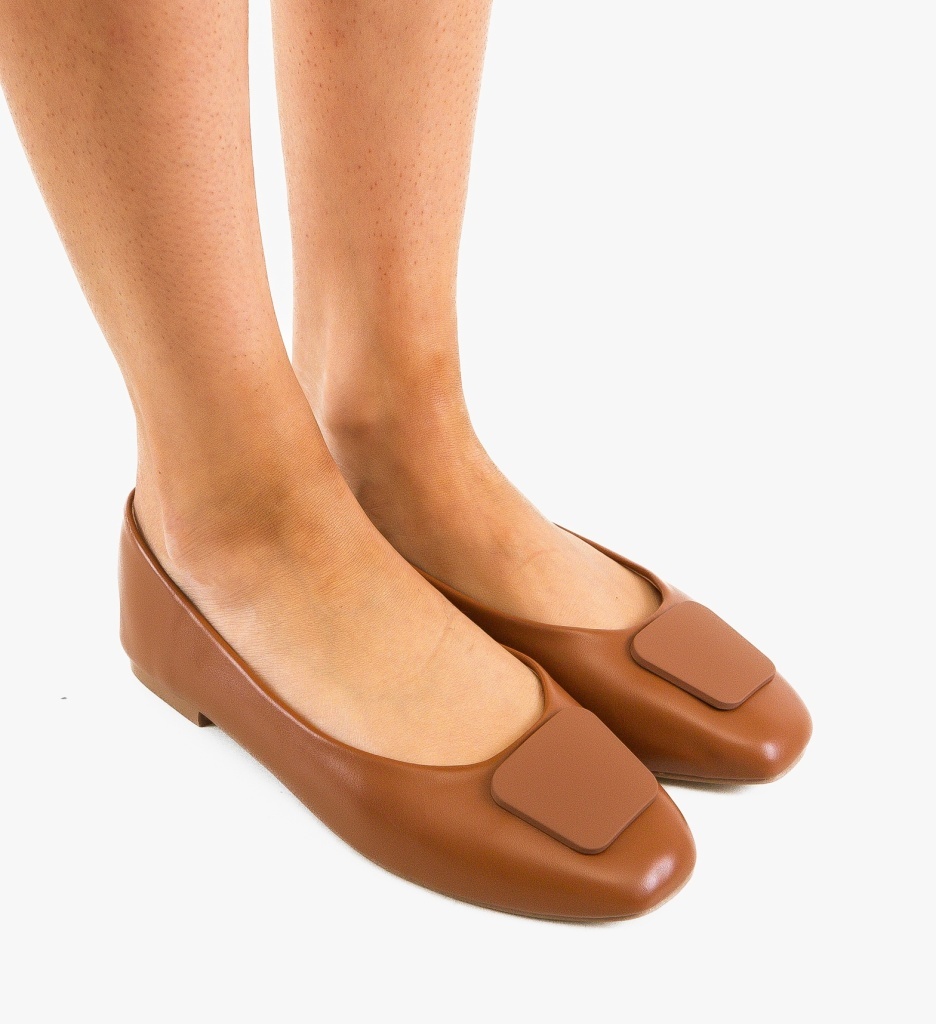 Balerini dama Katry Camel - 3 | YEO