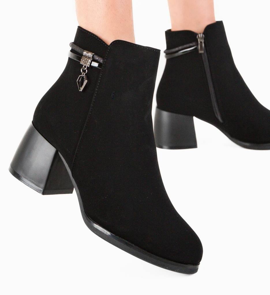 Botine dama Adetoku Negre - 3 | YEO