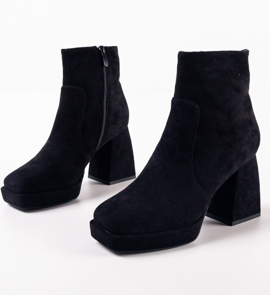 Botine dama Alunek Negre - 5 | YEO