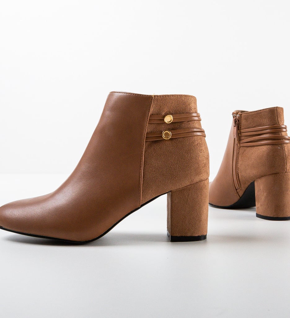 Botine dama Arabella Khaki - 4 | YEO