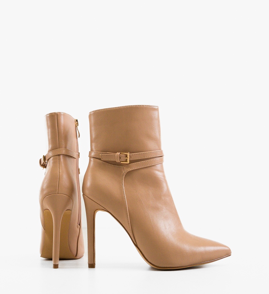 Botine dama Barbara Nude - 4 | YEO