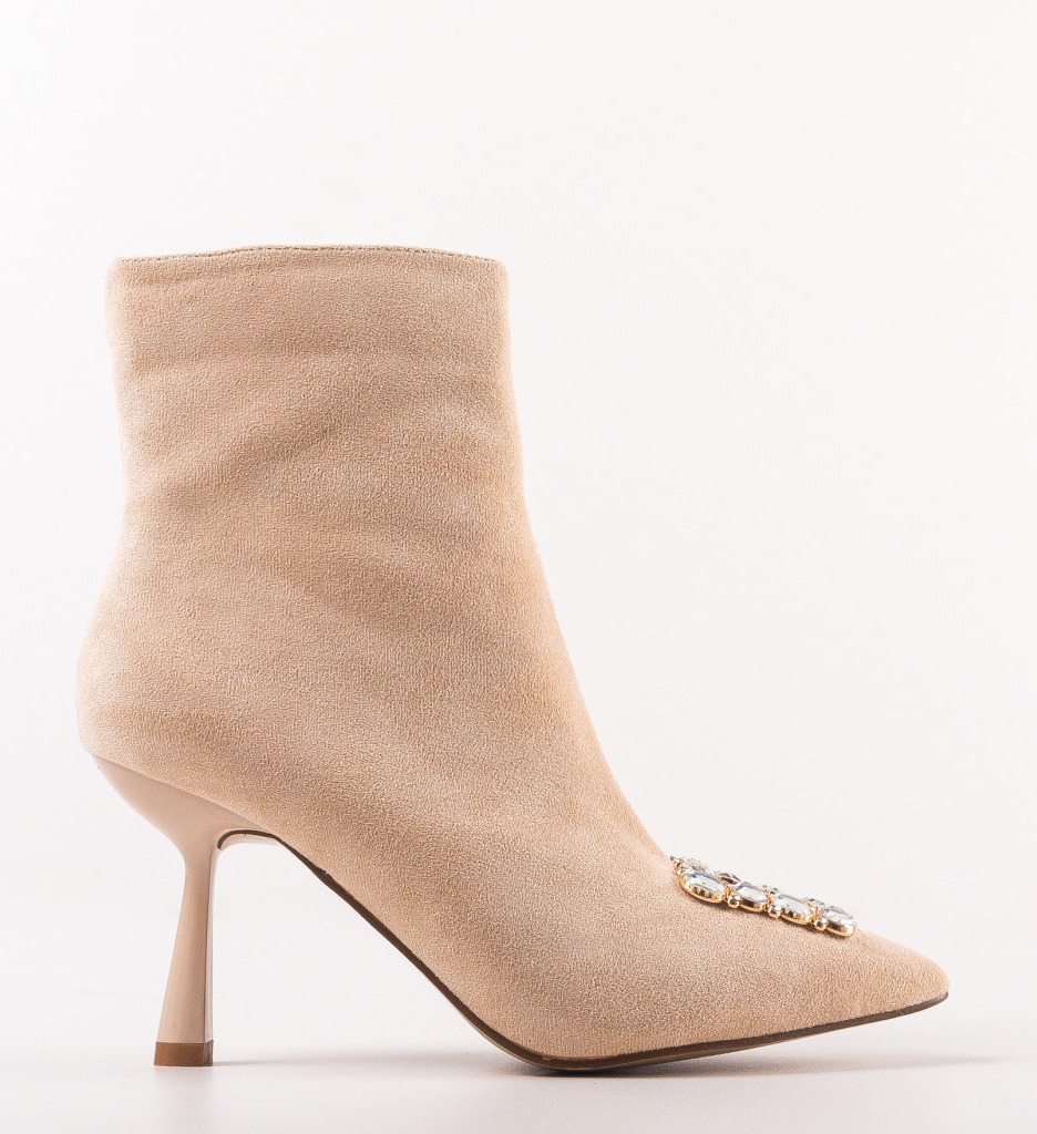 Botine dama Bettos Bej - 4 | YEO