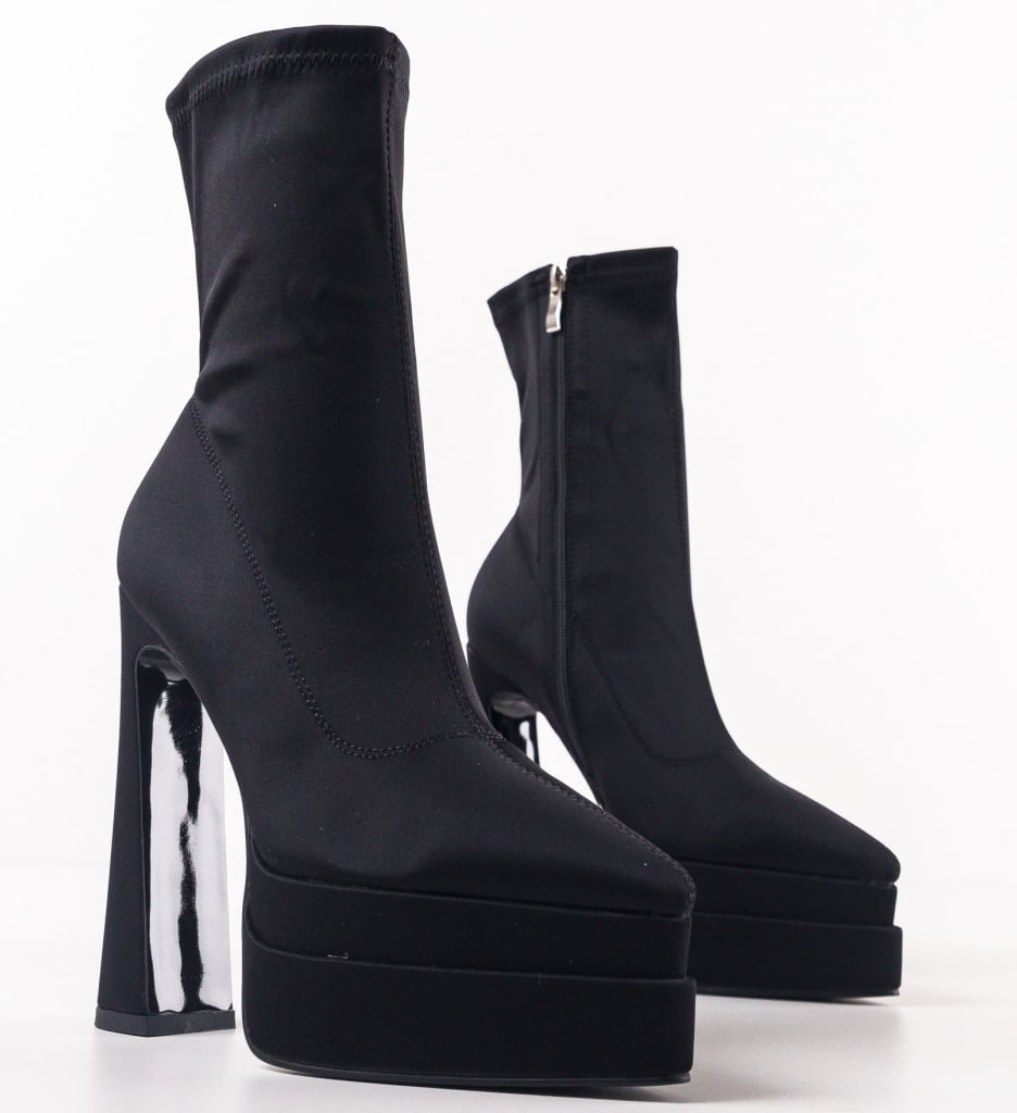 Botine dama Bhumi Negre - 5 | YEO