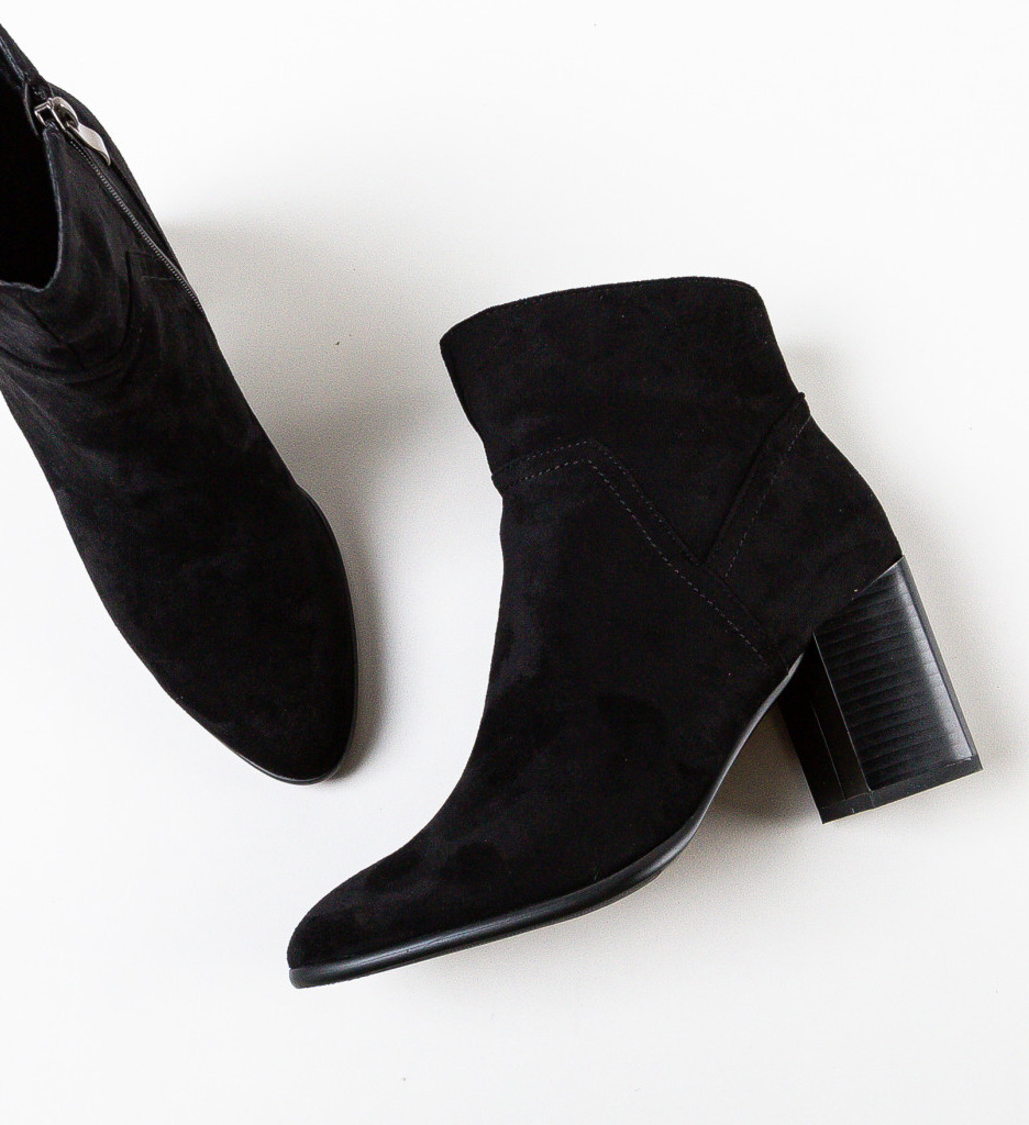 Botine dama Booker Negre - 4 | YEO