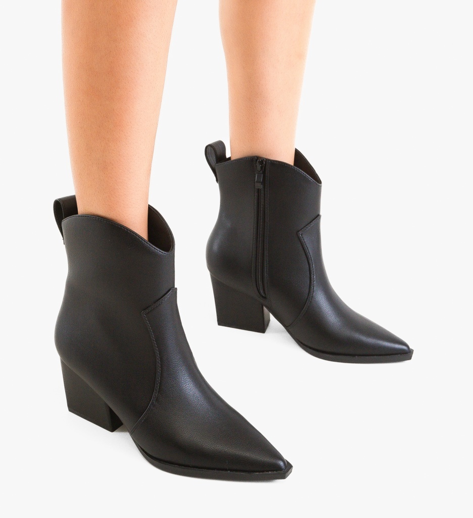 Botine dama Brebly Negre 2