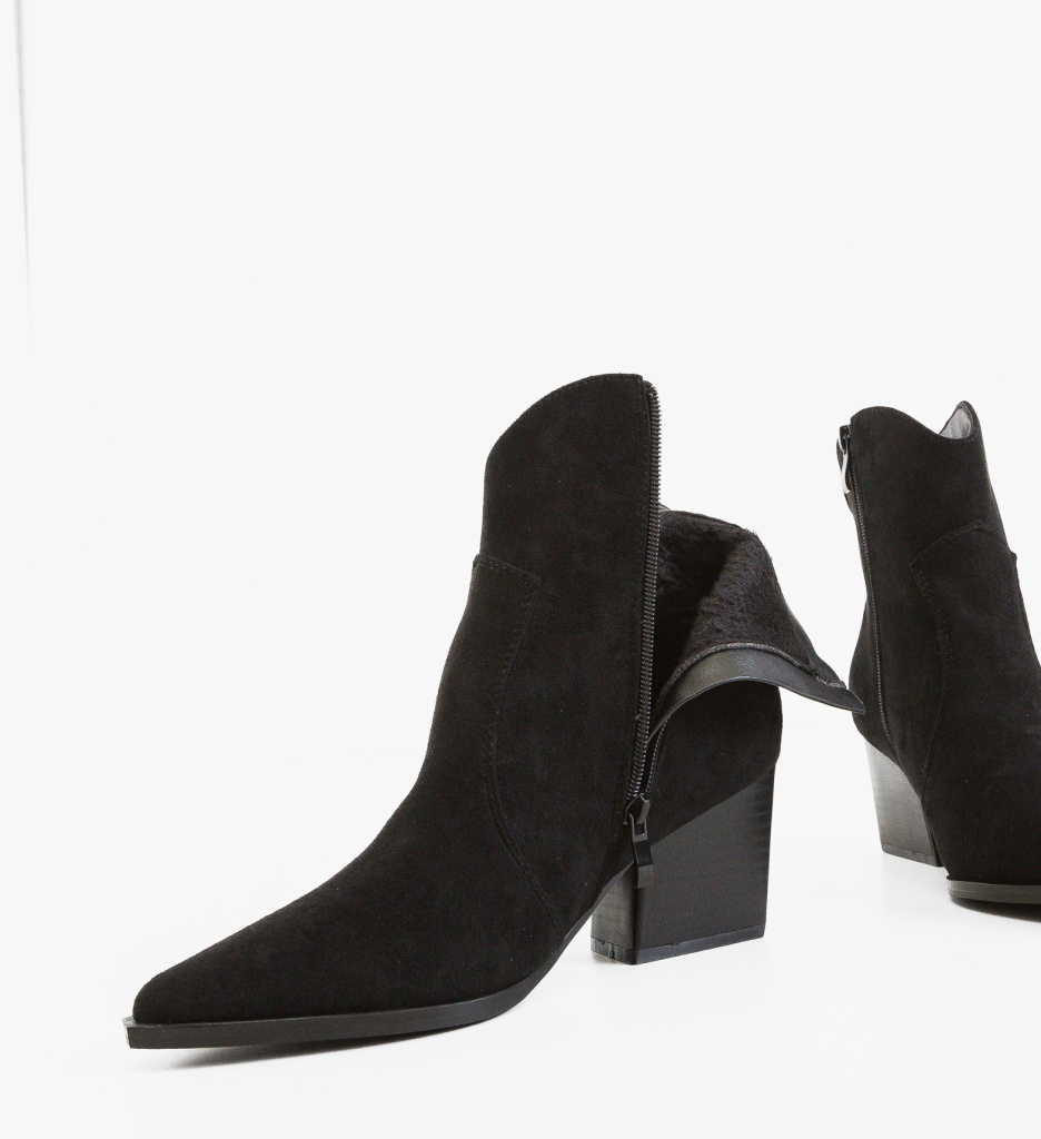 Botine dama Brebly Negre 3 - 3 | YEO