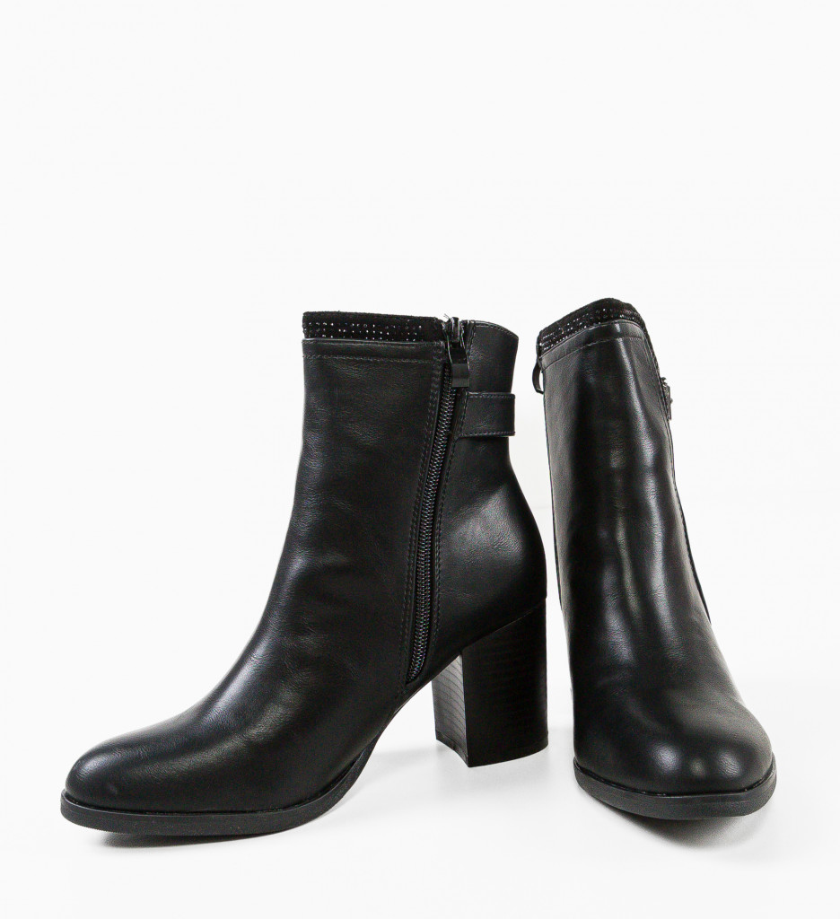 Botine dama Celes Negre - 4 | YEO