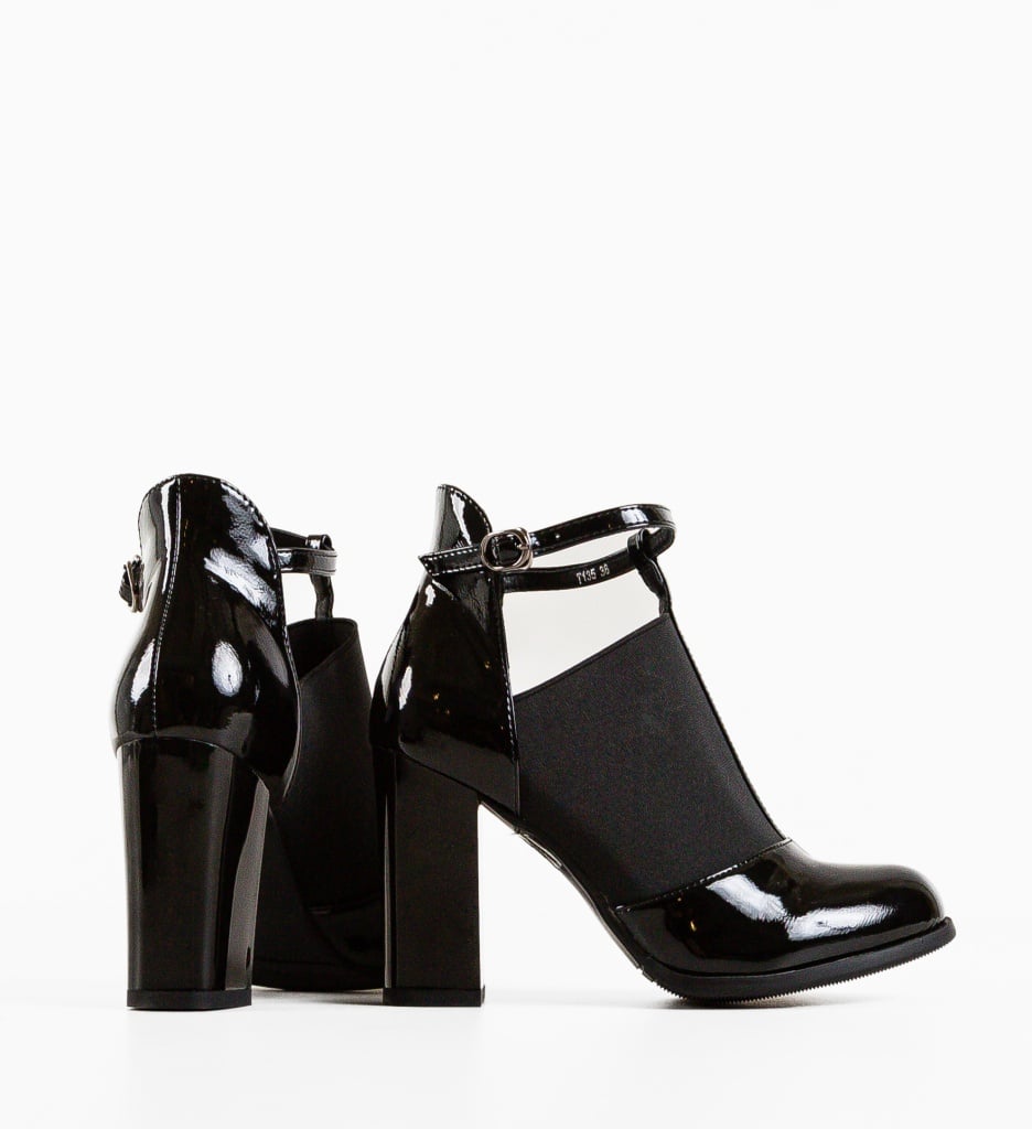 Botine dama Celeste Negre - 5 | YEO