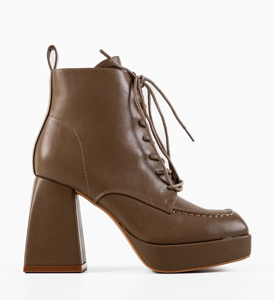 Botine dama Chisom Khaki - 3 | YEO