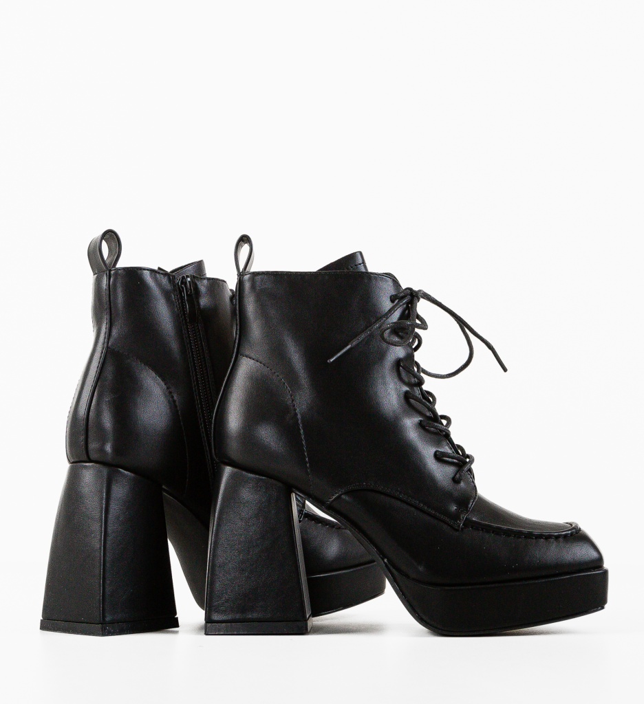 Botine dama Chisom Negre - 4 | YEO