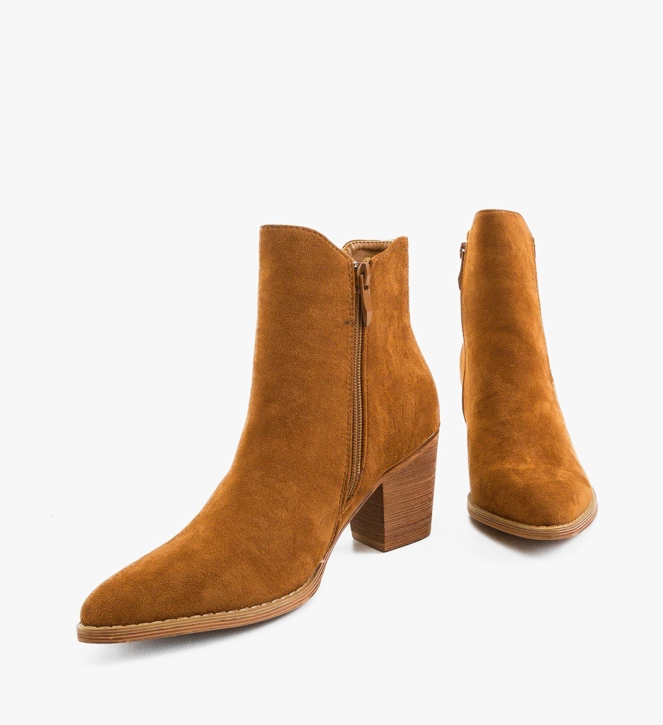 Botine dama Delgado Camel - 3 | YEO