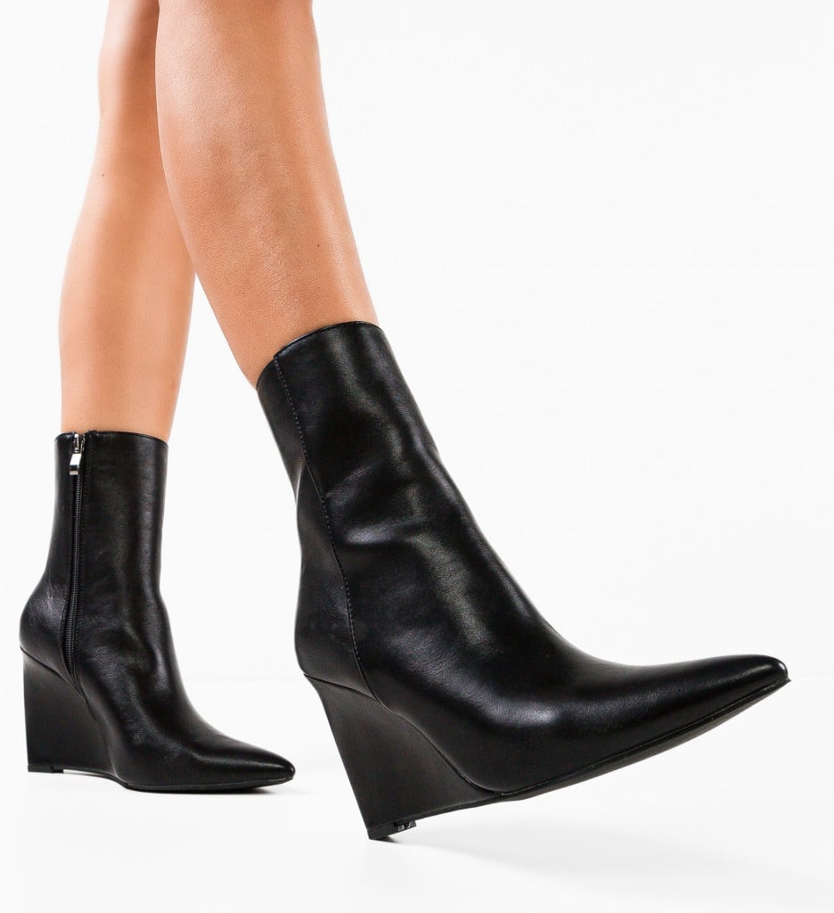 Botine dama Delila Negre - 3 | YEO