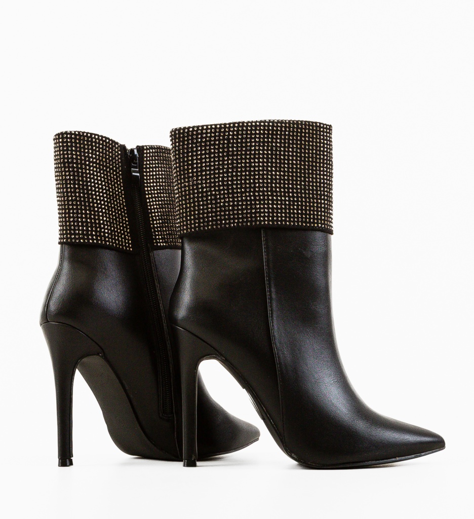 Botine dama Durga Negre - 3 | YEO