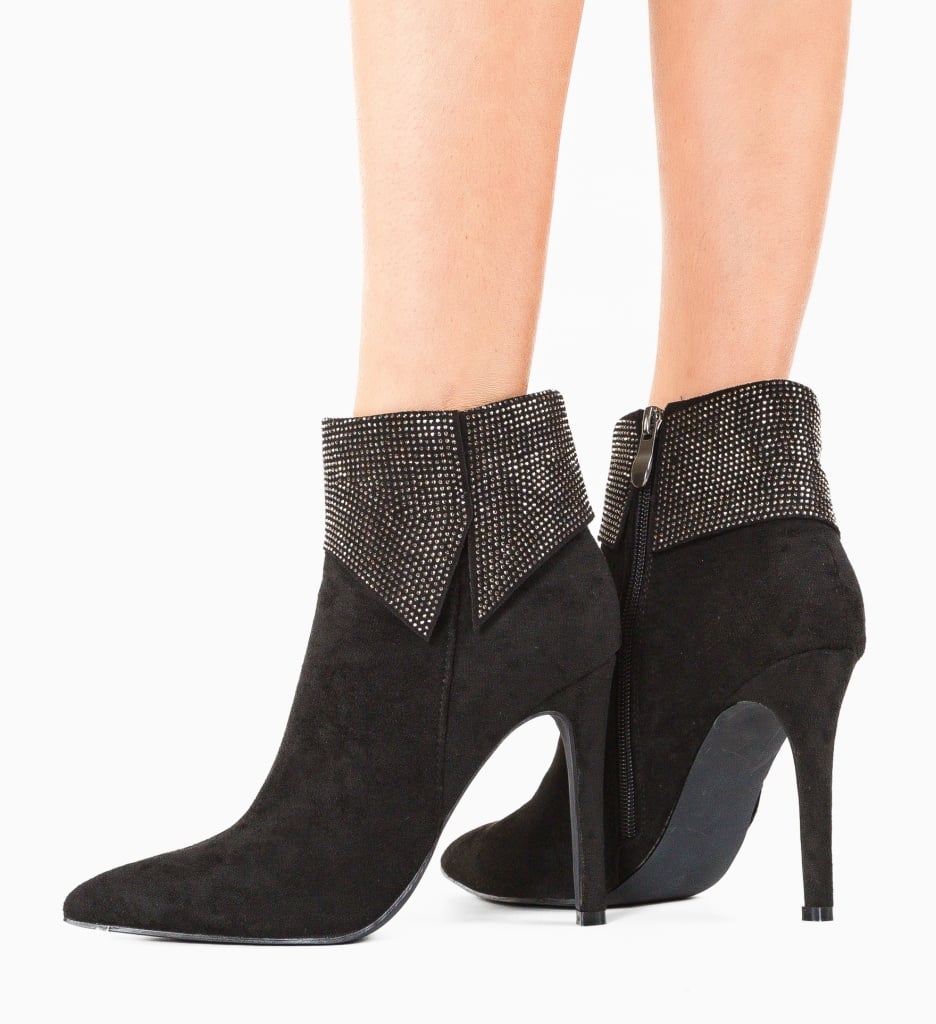 Botine dama Emmerso Negre - 3 | YEO