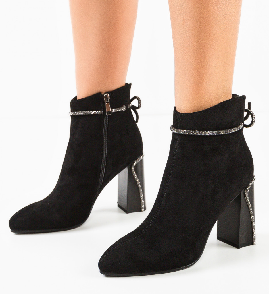 Botine dama Ephraim Negre - 1 | YEO