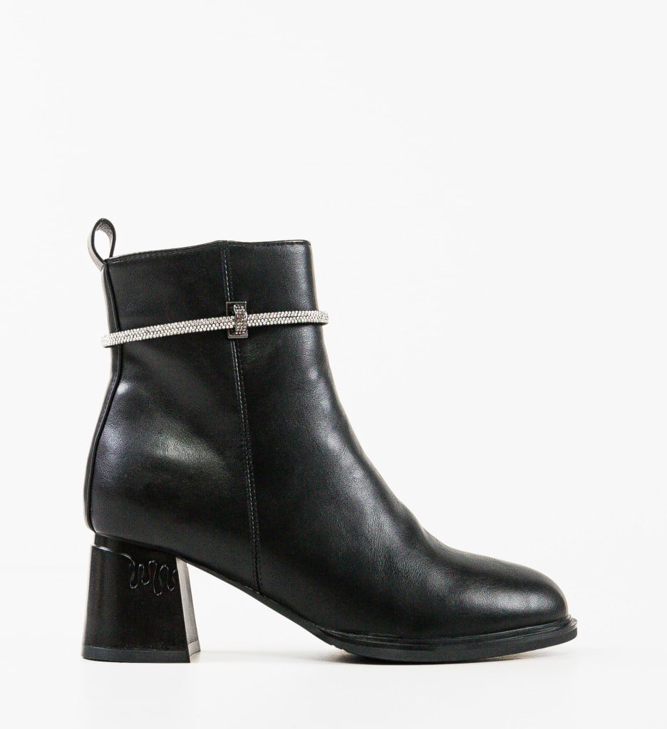 Botine dama Eponine Negre - 3 | YEO