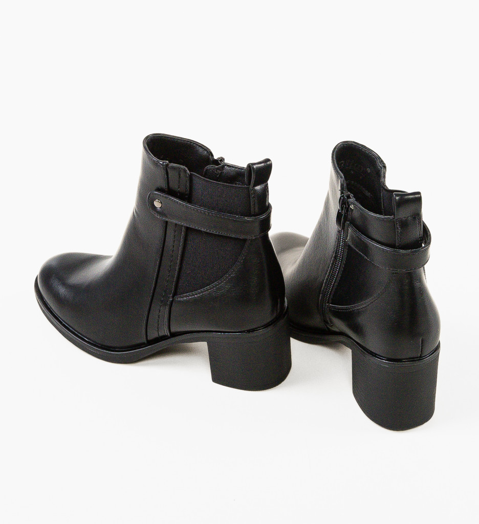 Botine dama Fletch Negre - 5 | YEO