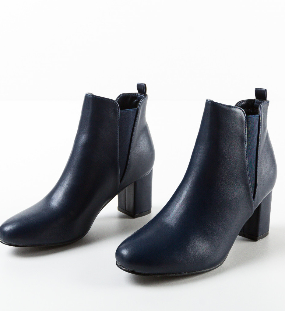 Botine dama Floyd Bleumarin - 4 | YEO