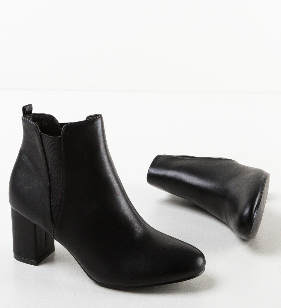 Botine dama Floyd Negre